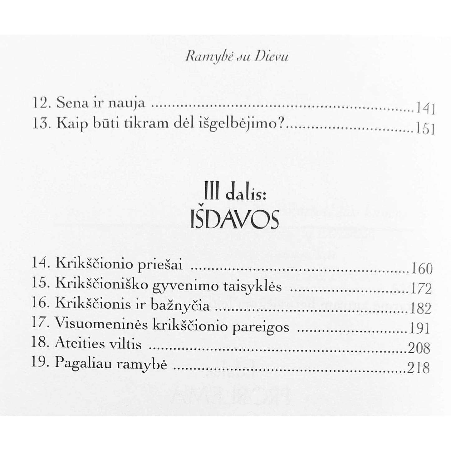 Billy Graham " Ramybė su Dievu"