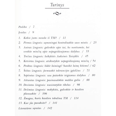 Napoleon Hill "Teigiamo mąstymo pagrindai"