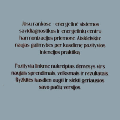 Lina Balsė "Kasdieninė praktika" (dėžutė, kortos) (на литовском языке)