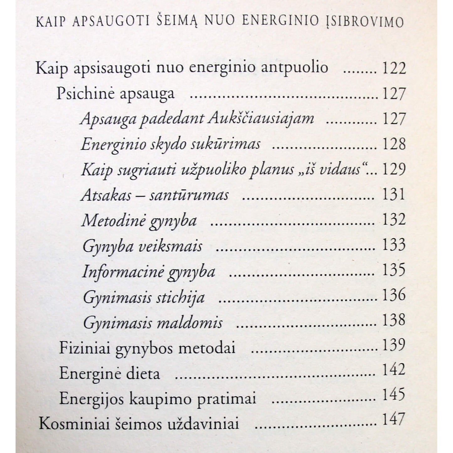 Grigorijus Kapica "Kaip apsaugoti šeimą nuo energinio įsibrovimo"