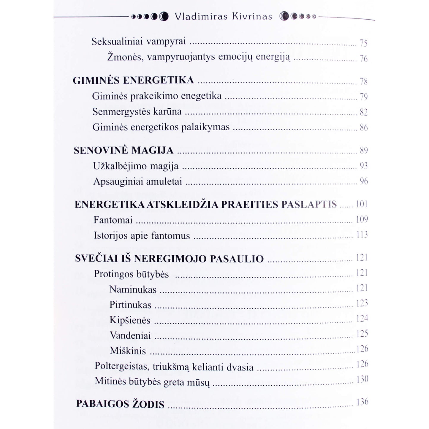 Vladimiras Kivrinas "Subtiliųjų energijų pasaulis"