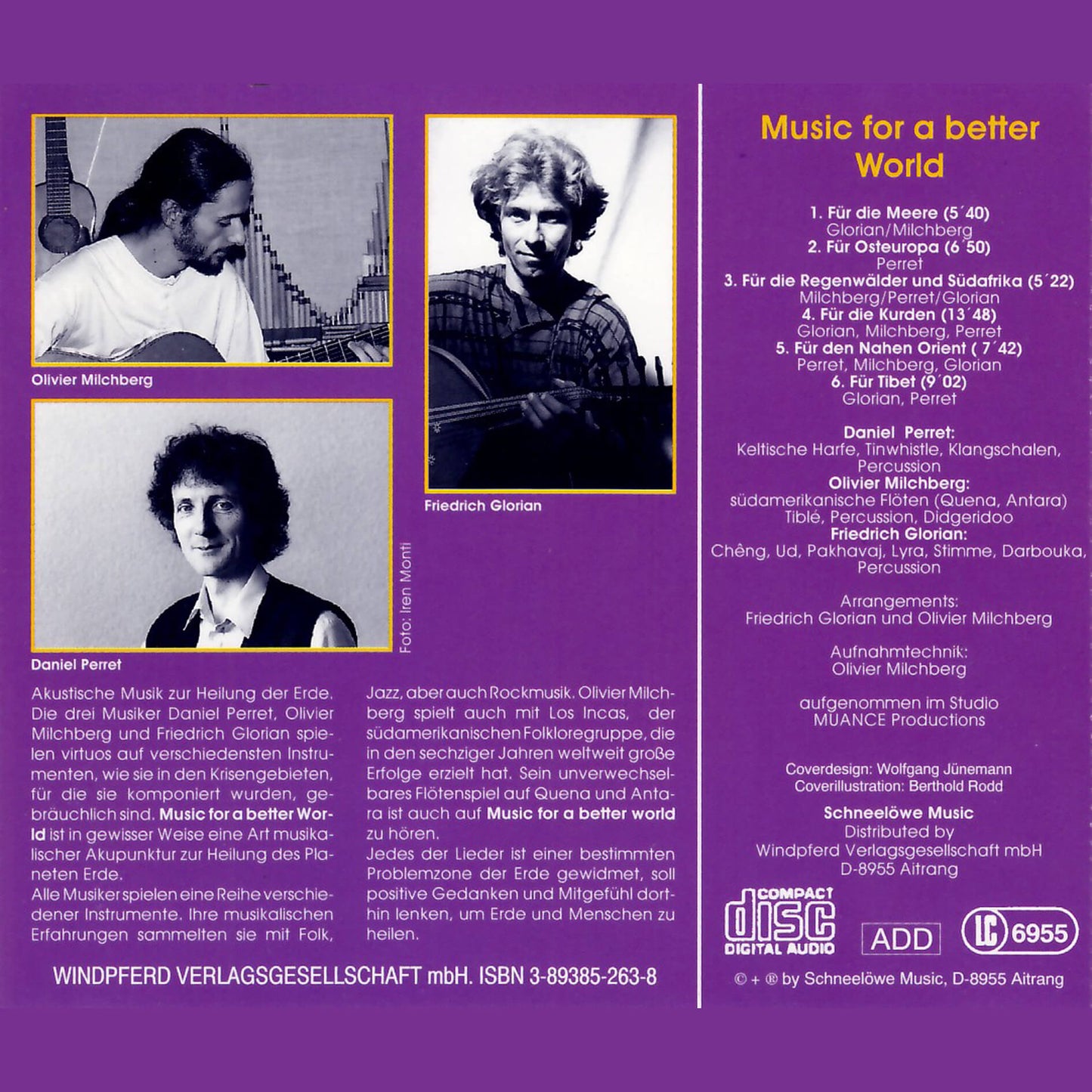 Music for a better World / Perret * Michberg * Glorian