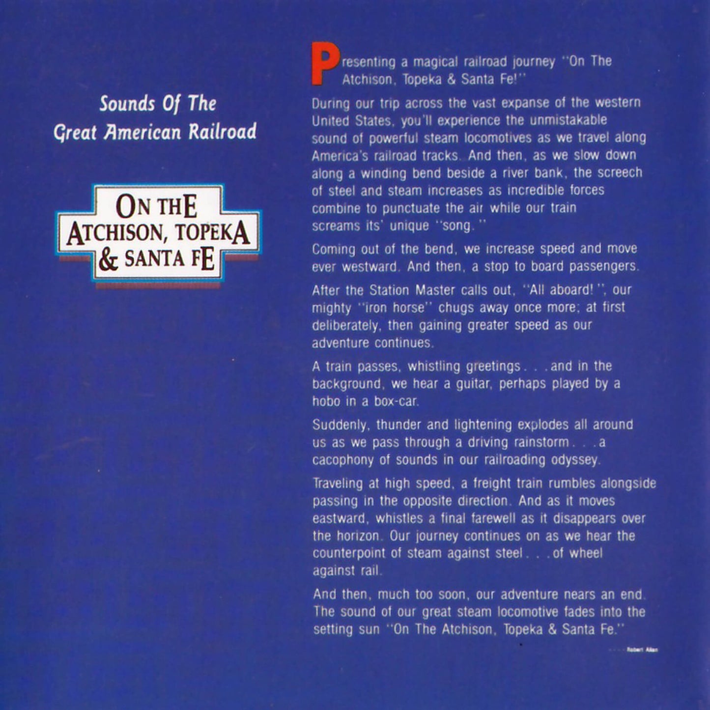 Atchisono, Topekos ir Santa Fė salose