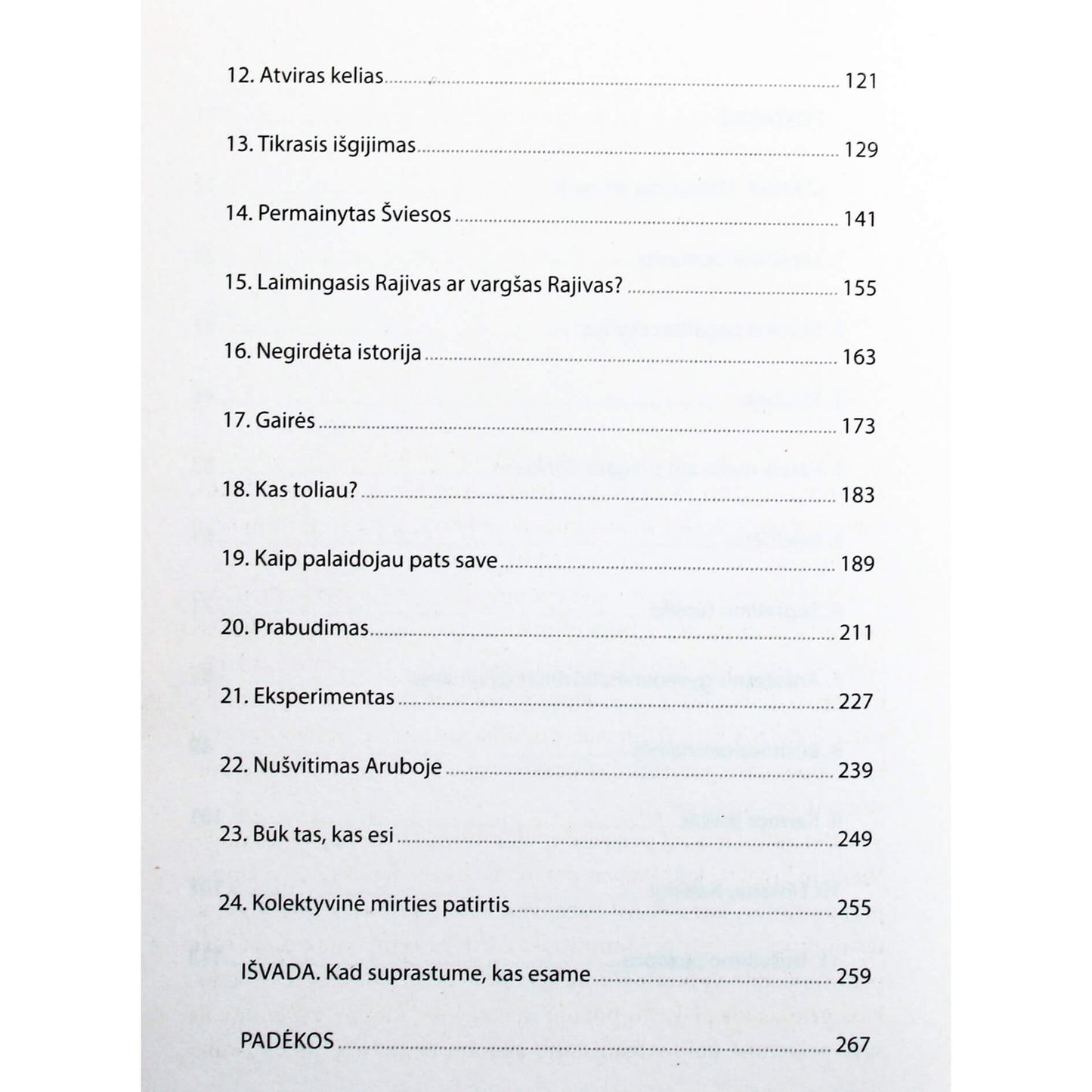 Rajiv Party "Mirtis - tai prabudimas"