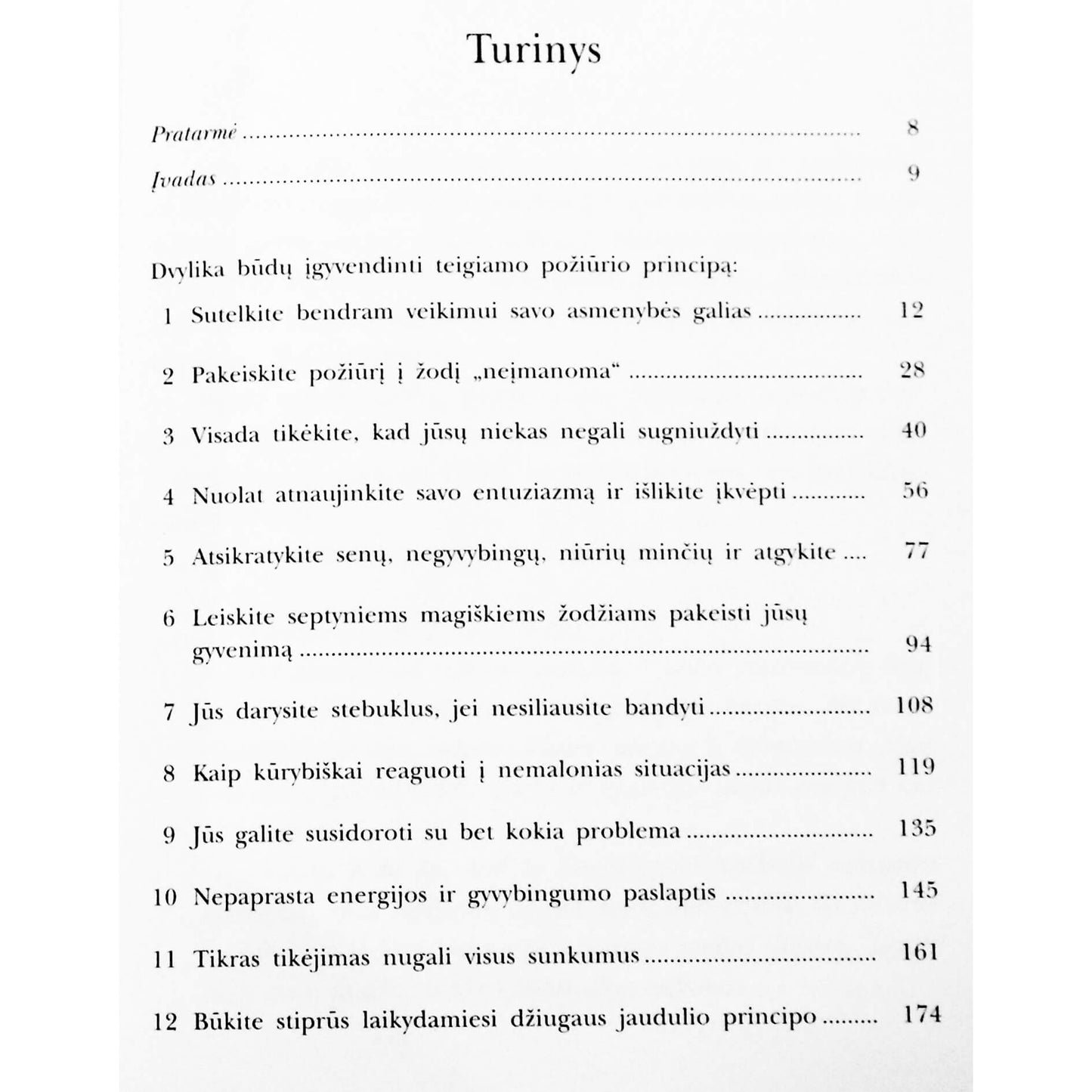 Norman Peale "Teigiamo požiūrio principas"