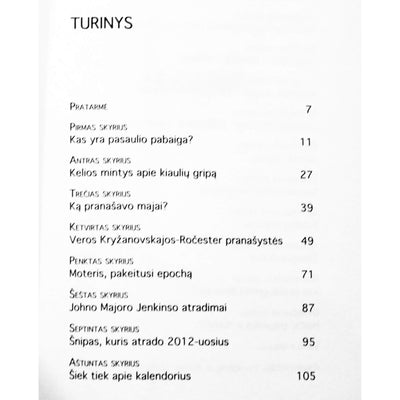 Mindaugas Peleckis "2012 artėjanti pasaulio pabaiga?"