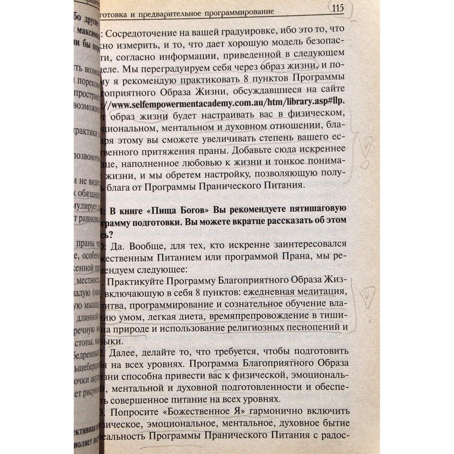 Джасмухин "Программа пранического питания"
