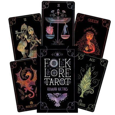 Таро карты Фольклора (на английском языке) / Rowan Ortins