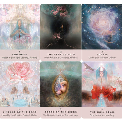 Карты Оракул Роз (карманный, на английском языке)