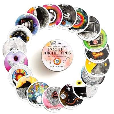 Таро карты Дикие Неизвестные Архетипы (мини, на английском языке)