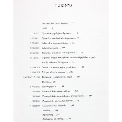 Acharya Shunya "Ajurveda. Sveikos gyvensenos išmintis"