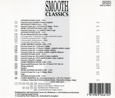 Antonio Vivaldi, Arcangelo Corelli, Pietro Locatelli, Georg Handel / Concerti Grossi
