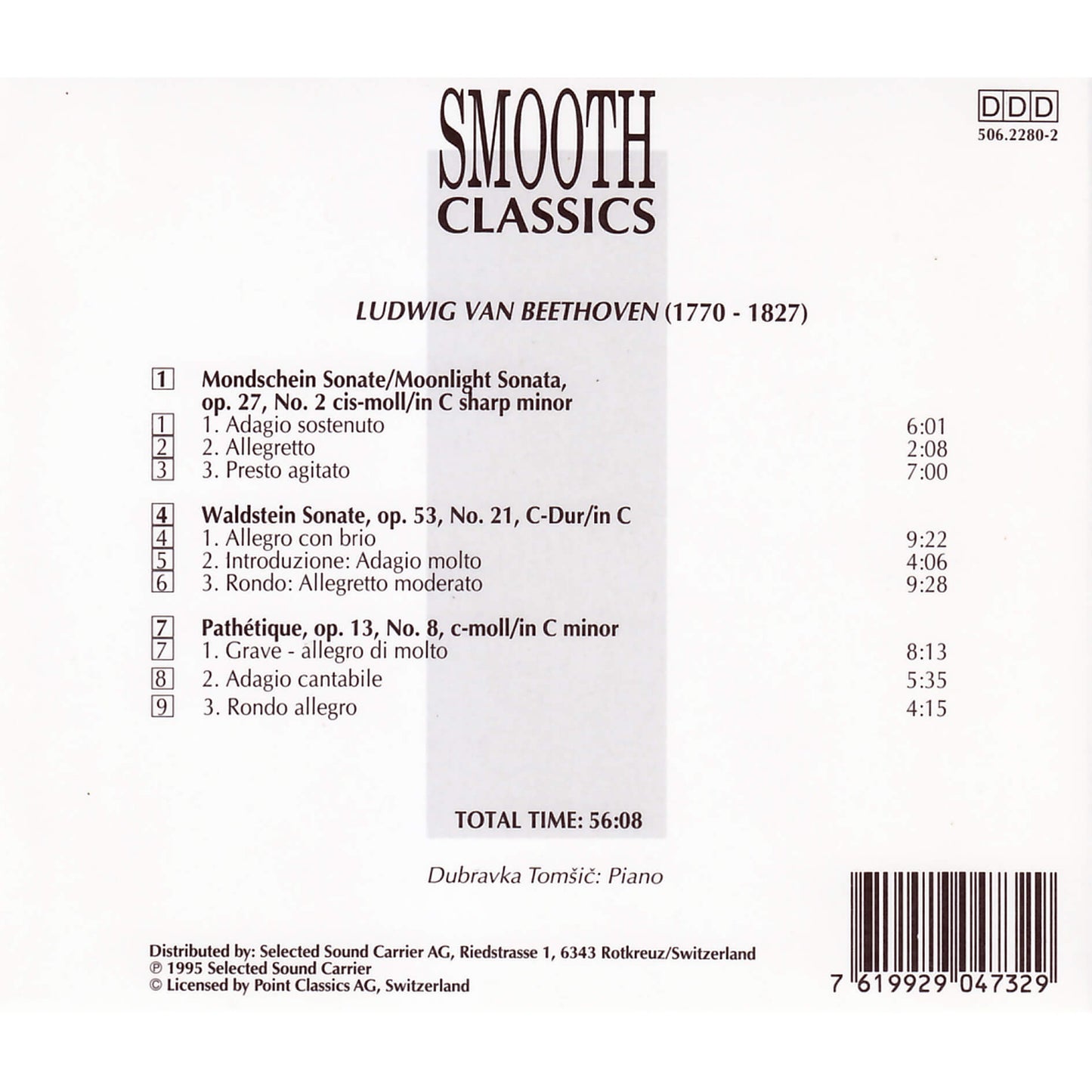 Ludwig van Beethoven / Romantic Melodies