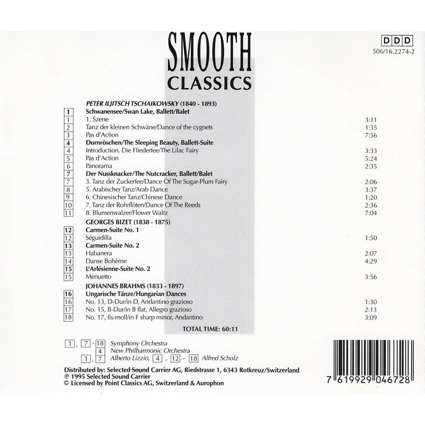 Tschaikowsky, Bizet, Brahms / Balett Romance