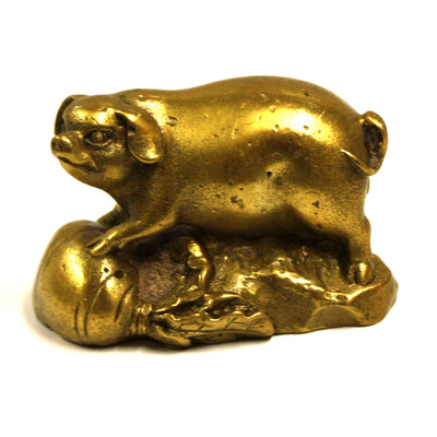 Бронзовая статуэтка "Кабан (Свинья)"