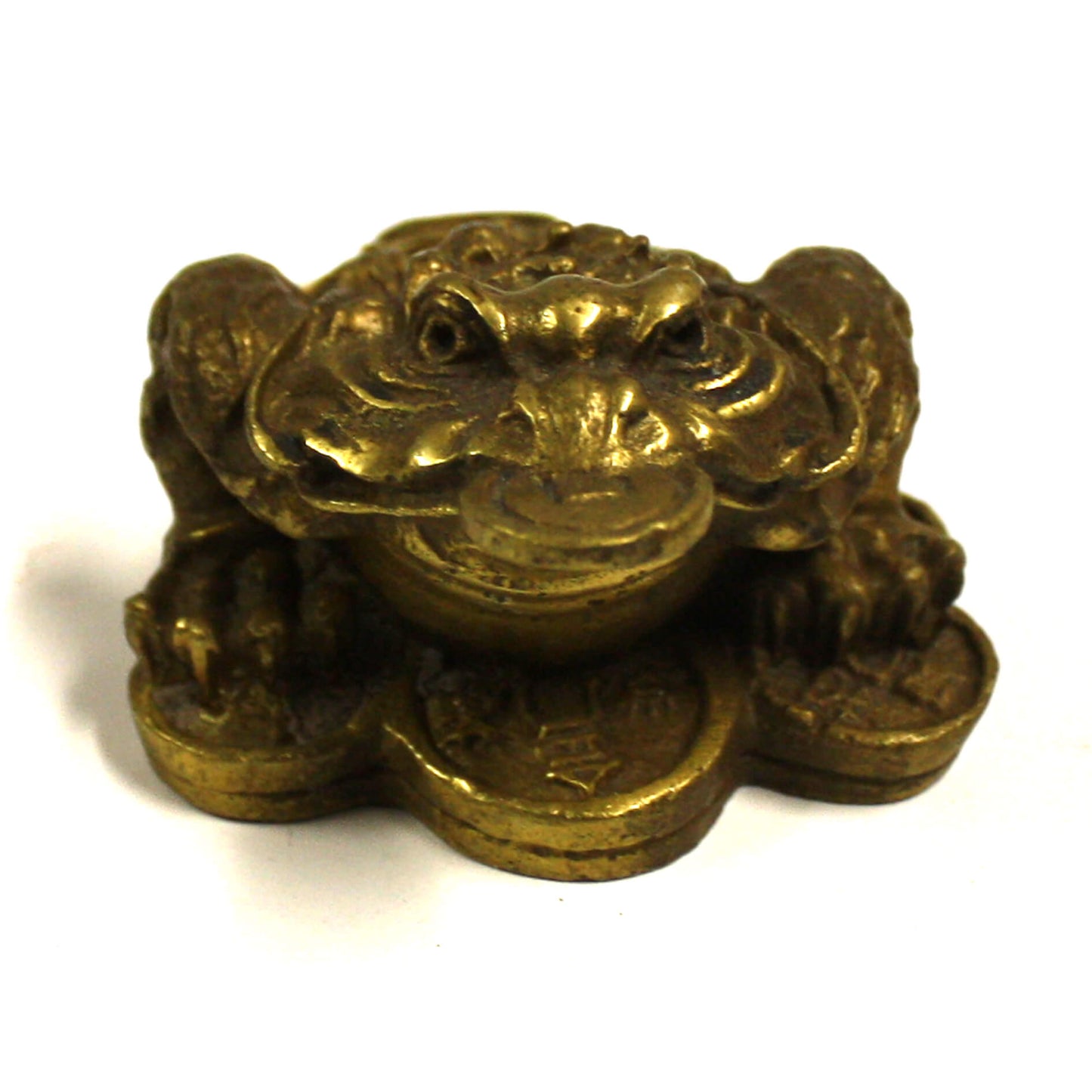 Бронзовая статуэтка "Трехпалая Жаба"