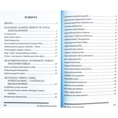 Su Džok pirštų terapija