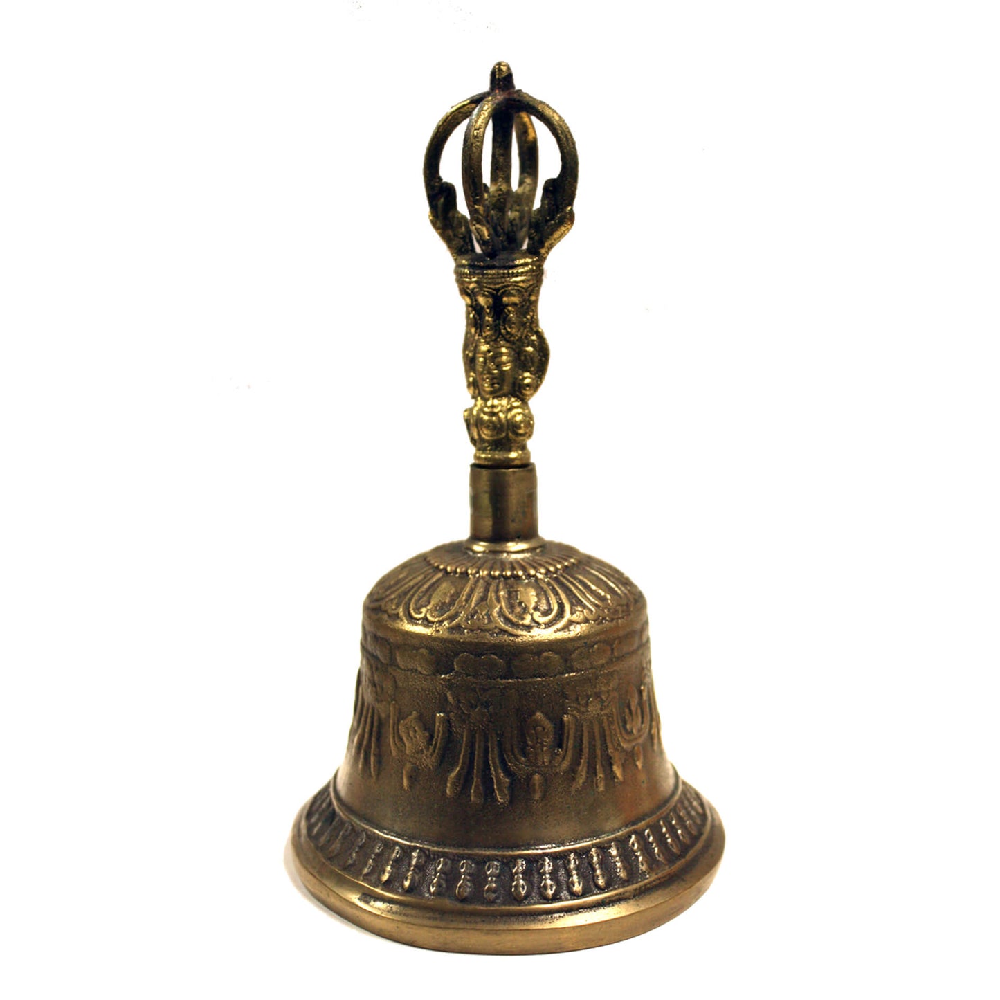 Тибетский буддийский колокольчик Гханта, 115 мм