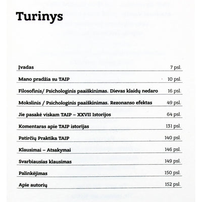 Trimurti "Tikras gyvenimas. Jie pasakė viskam - Taip"