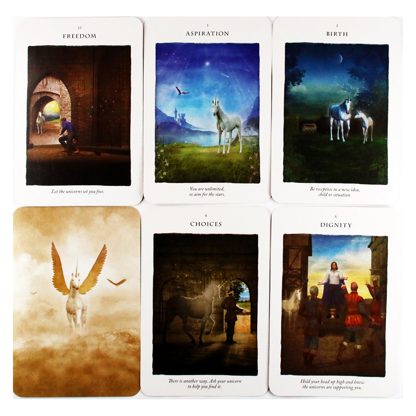 Карты Единорогов