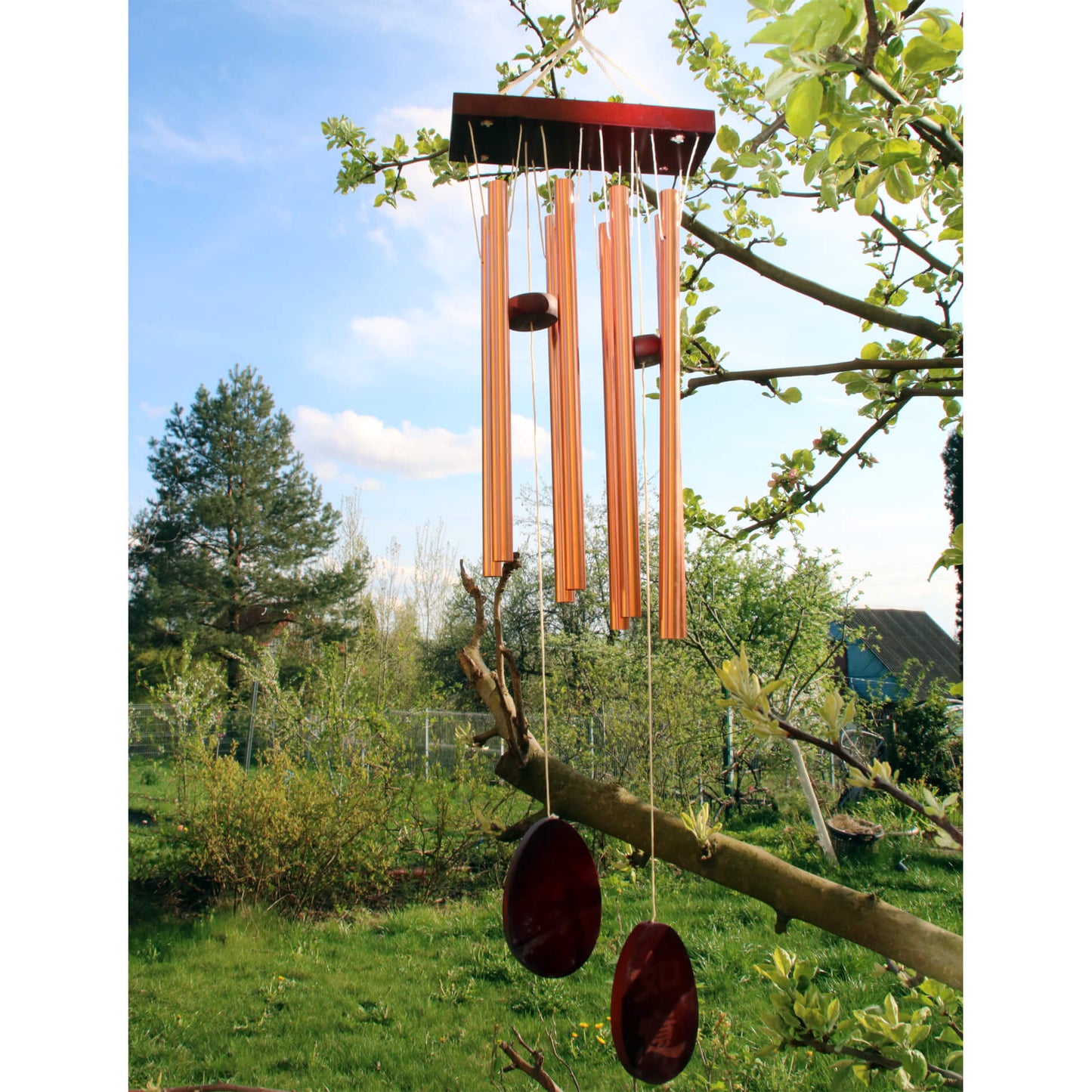 Музыка ветра "Рояль", "медного" цвета