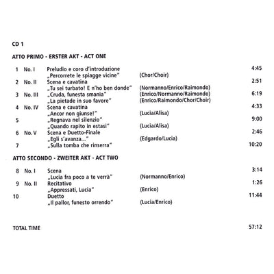 Lucia di Lammermoor / Gaetano Donizetti