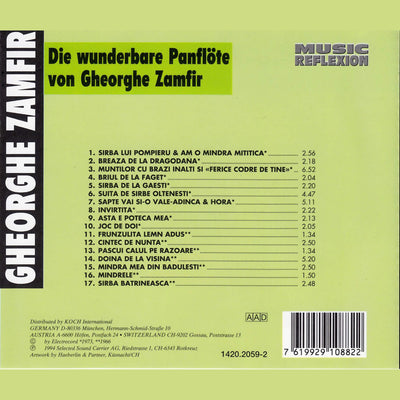 Gheorghe Zamfir / Die wunderbare Panfluite von Gheorghe Zamfir