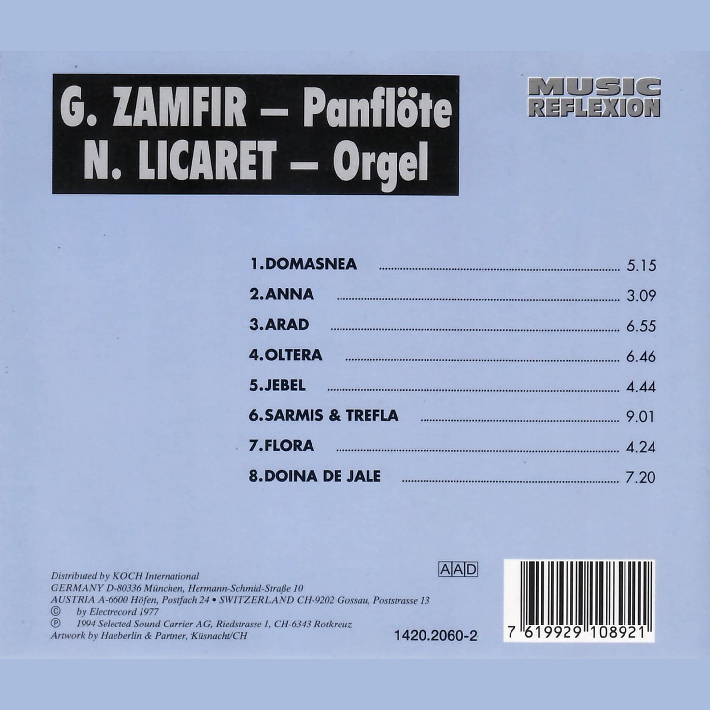 Gheorghe Zamfir / Panfluite