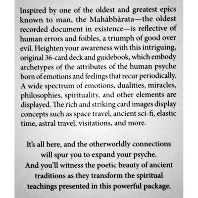 Mahabharatos orakulo kortelės