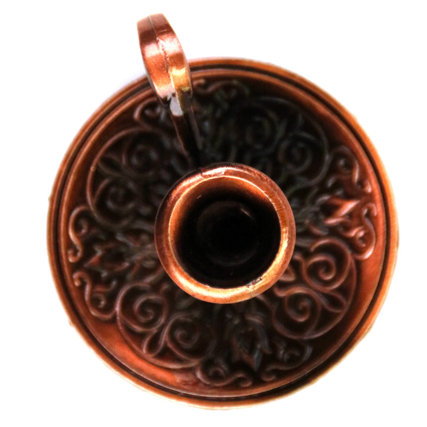 Подсвечник металлический (цвет "медный")