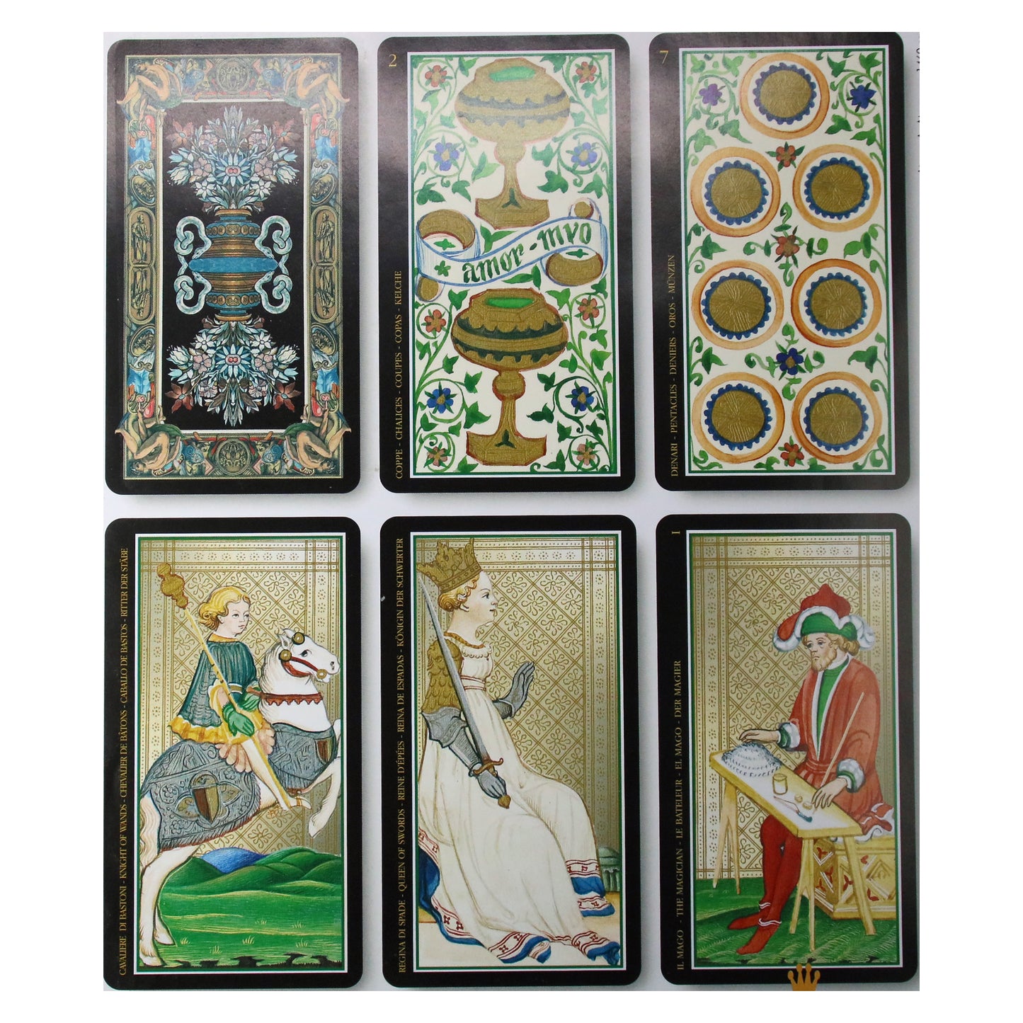 Таро карты Висконти (на английском языке)