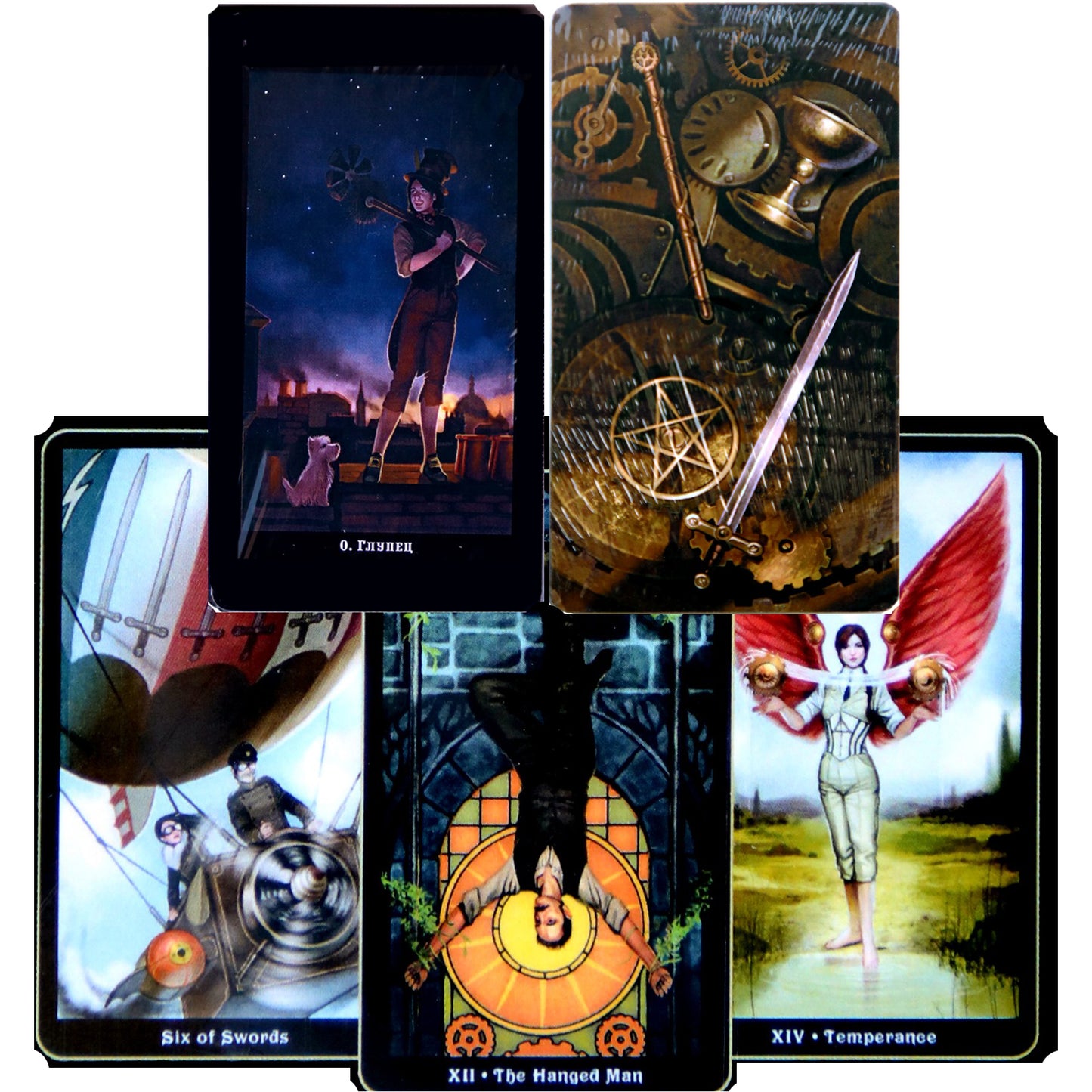 Taro kortos Viktorijos laikų taro (dėžutė)