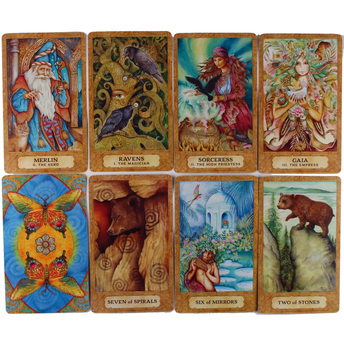 Taro kortos Chrysalis. Nuo chrysalis iki drugelio / Tony Brooks (anglų k.)