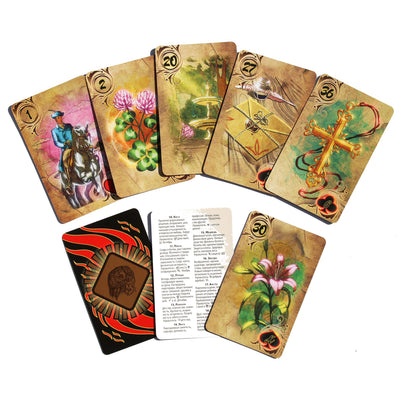 Карты Оракул Ленорман Золотая Сова / Андрей Головизнин