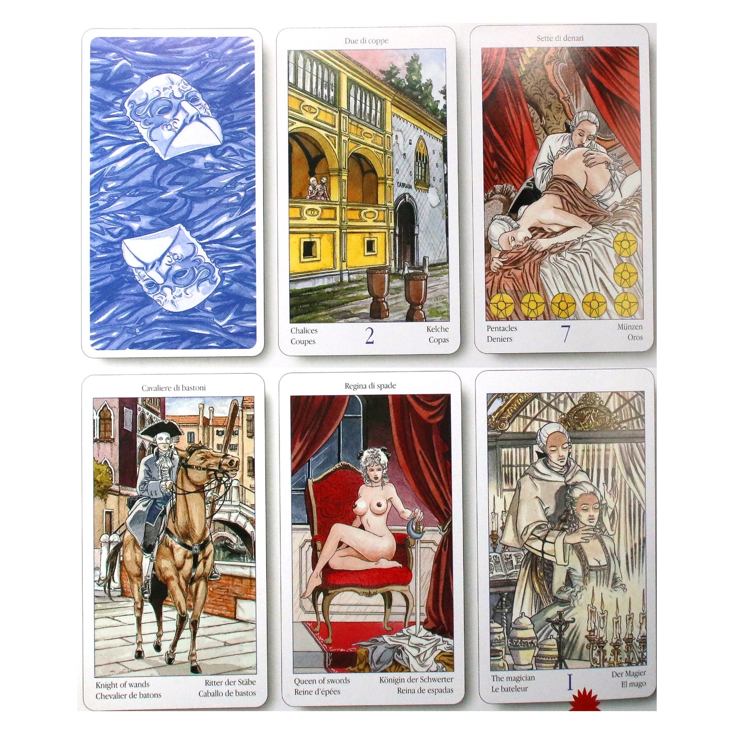 Таро карты Казановы (на английском языке)