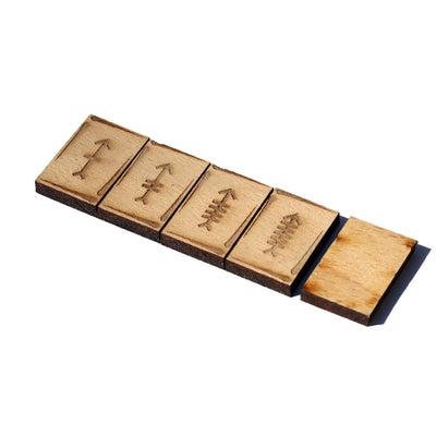 Набор ирландских рун из бука