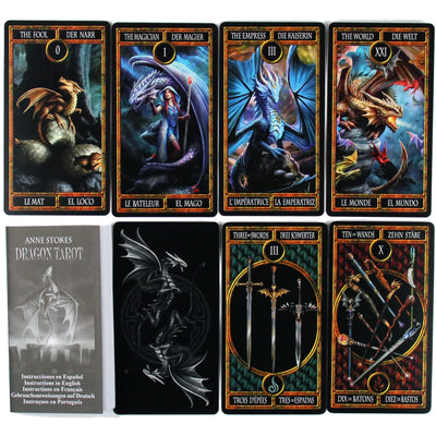 Таро карты Драконов от Анны Стоукс