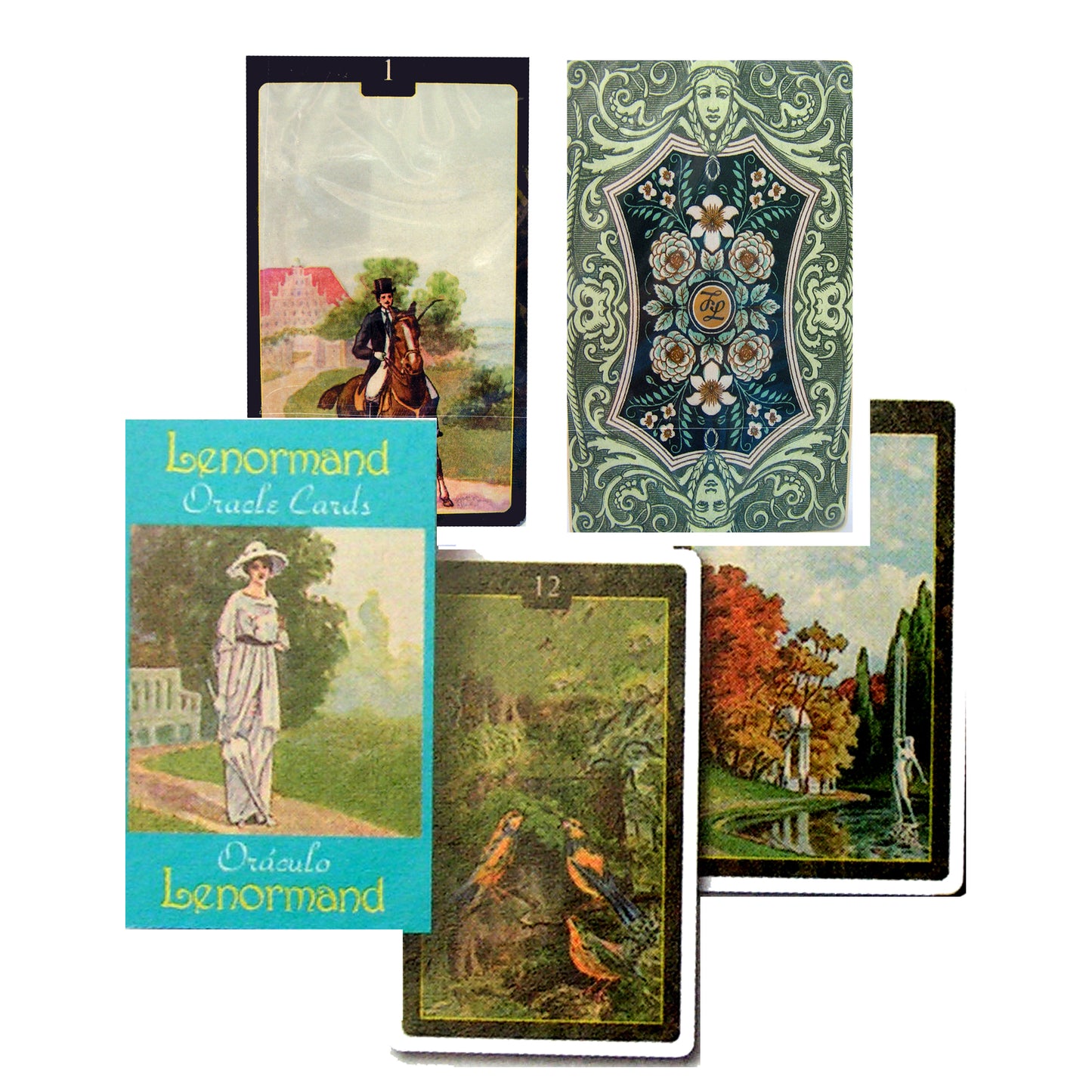 Lenormand Oracle kortelės
