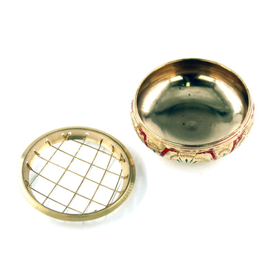 Курильница для благовоний с сеточкой "светлая"