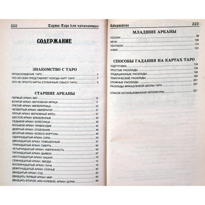 Bushuev "Taro kortos. Kortų reikšmė ir išdėstymo aiškinimo vadovas"