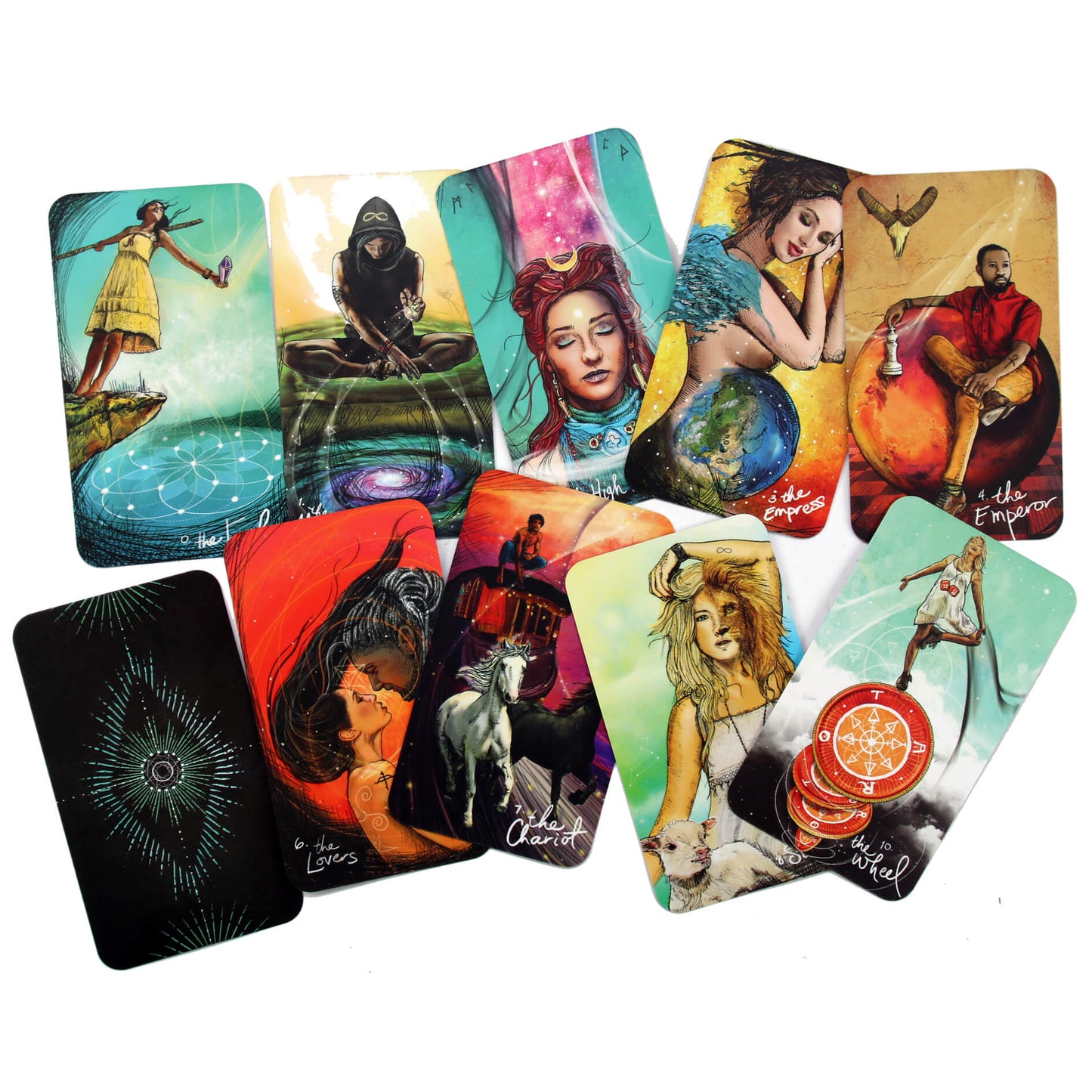 Таро карты Светлого провидца (в металлической коробочке)