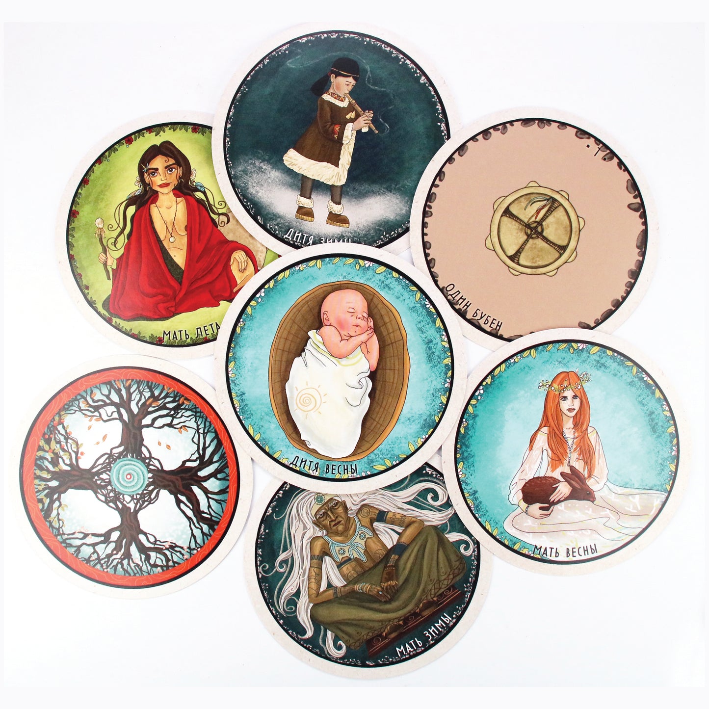 Šamanų pasaulio taro kortos / Alena Solodilova