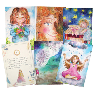 Карты-открытки Метафорические Послания ангелов / Варда Ма