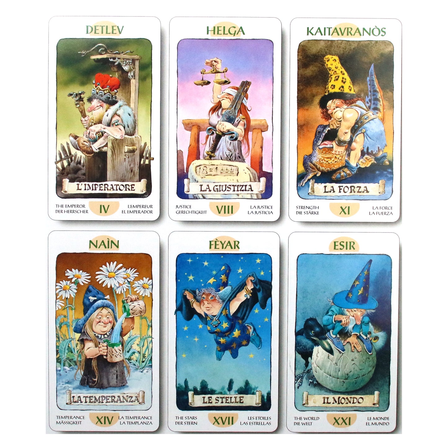 Таро карты Гномов (на английском языке)