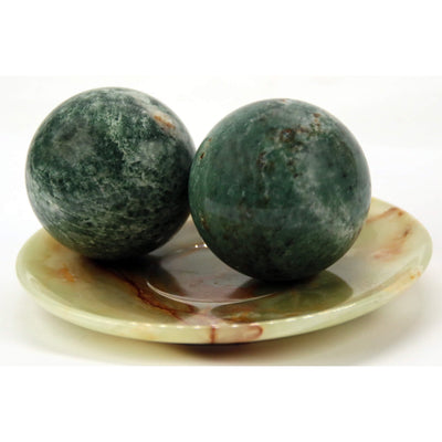 Шарики из нефрита, пара_