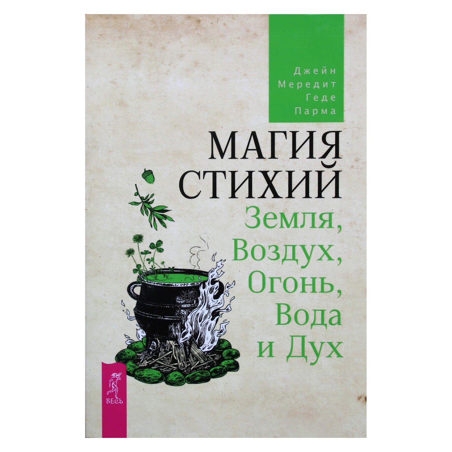 Jane Meredith „Elementų magija: žemė, oras, ugnis, vanduo ir dvasia“