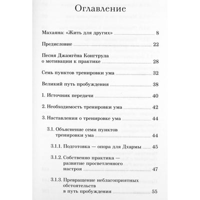 Didysis pabudimo kelias. Komentaras apie Mahajanos mokymus apie septynis proto lavinimo taškus