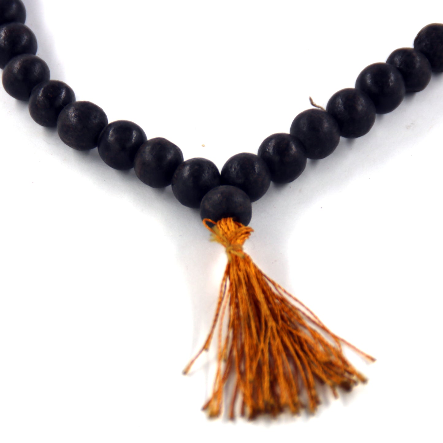 Чётки из дерева чёрного цвета (108 бусин)