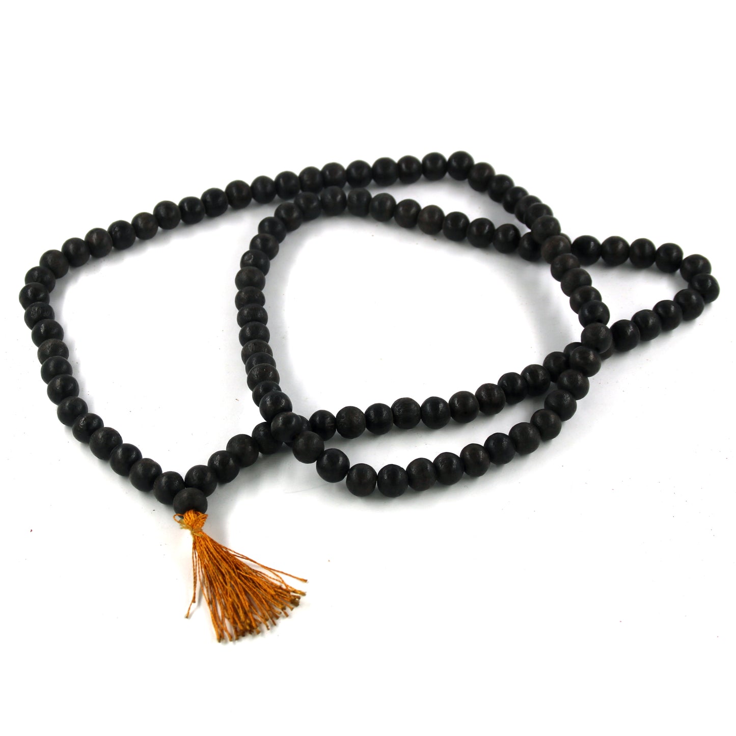 Чётки из дерева чёрного цвета (108 бусин)