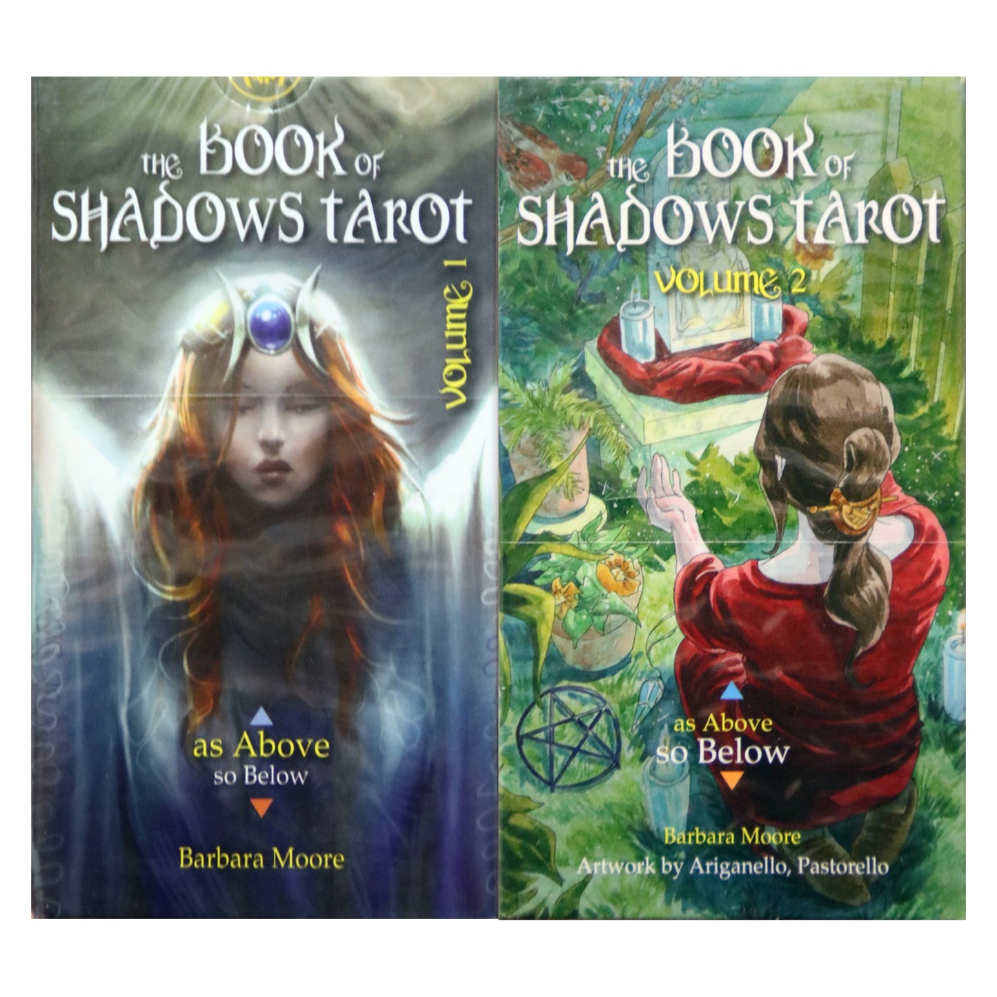 Таро карты Книга теней / Барбара Мур (в коробке две колоды таро)